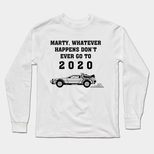 Delorean 2020 Long Sleeve T-Shirt